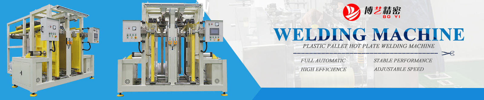 Three Servo Pallet Hot Plate Plastic Welding Machine