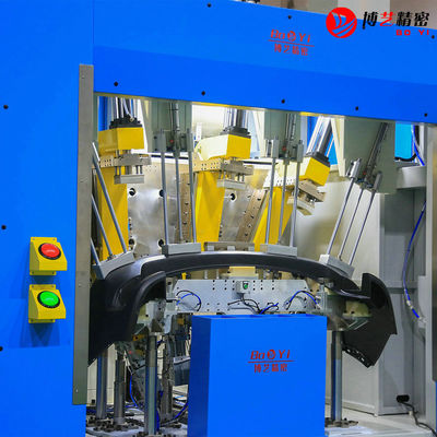 Plastic Ultrasonic Welding Machine Process Car Bumper Punching