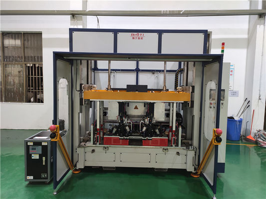 PVC PU Hot Press Machinery PLC Controlled Infrared Heat Coating Equipment